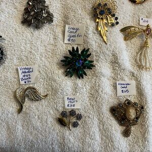 Vintage, Brooch Collection

all individually priced, $550.00 for all